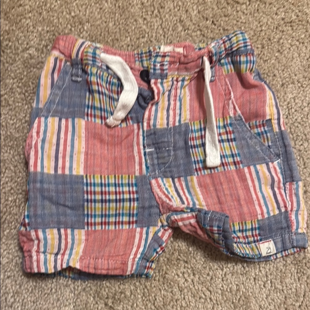 Colorful Plaid Shorts